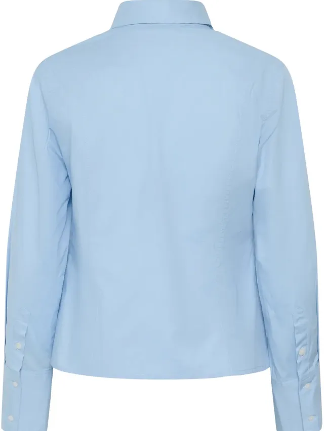 SOAKED IN LUXURY Dameshemdjurk Soaked in Luxury Noelle Blauw