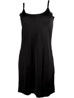 Damella Full Slip 90 cm Zwart,Wit,Beige,Roze