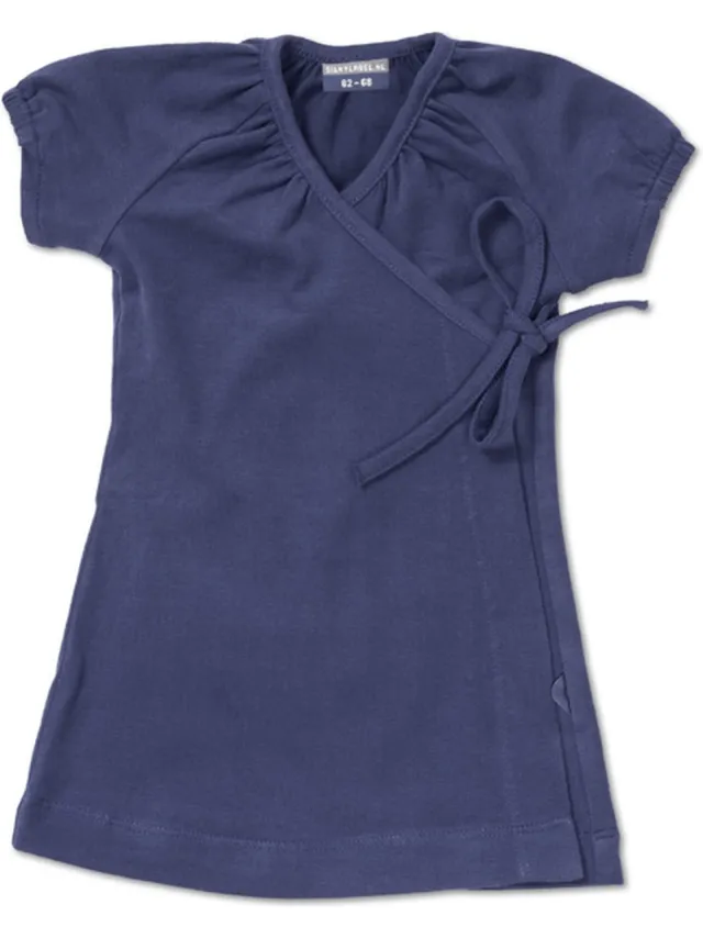 Silky Label jurkje plum purple - korte mouw - paars