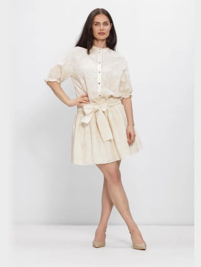 Liu Jo Abito Ts Nav T.unita Dames - Jurk - Creme
