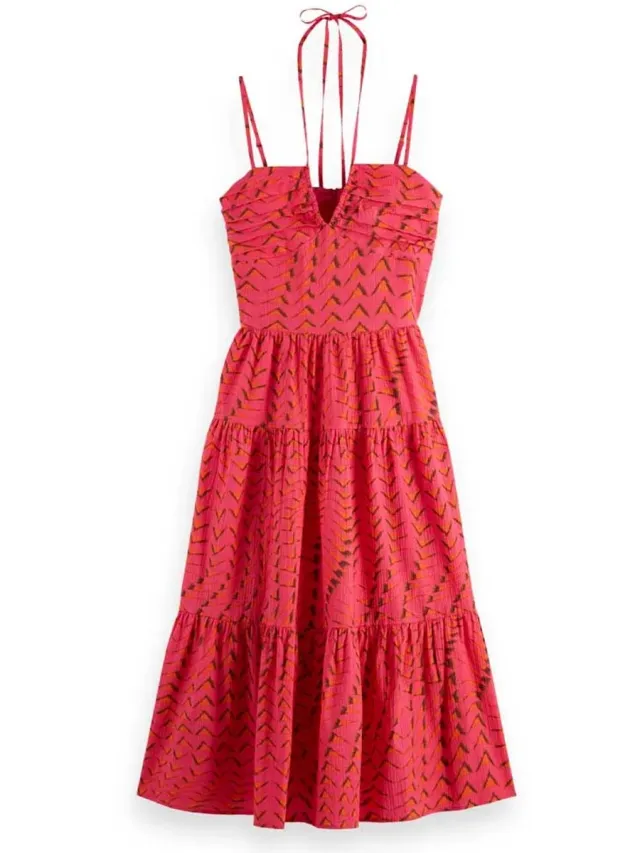 Scotch & Soda Dames - Jurken House of Mirrors Pink
