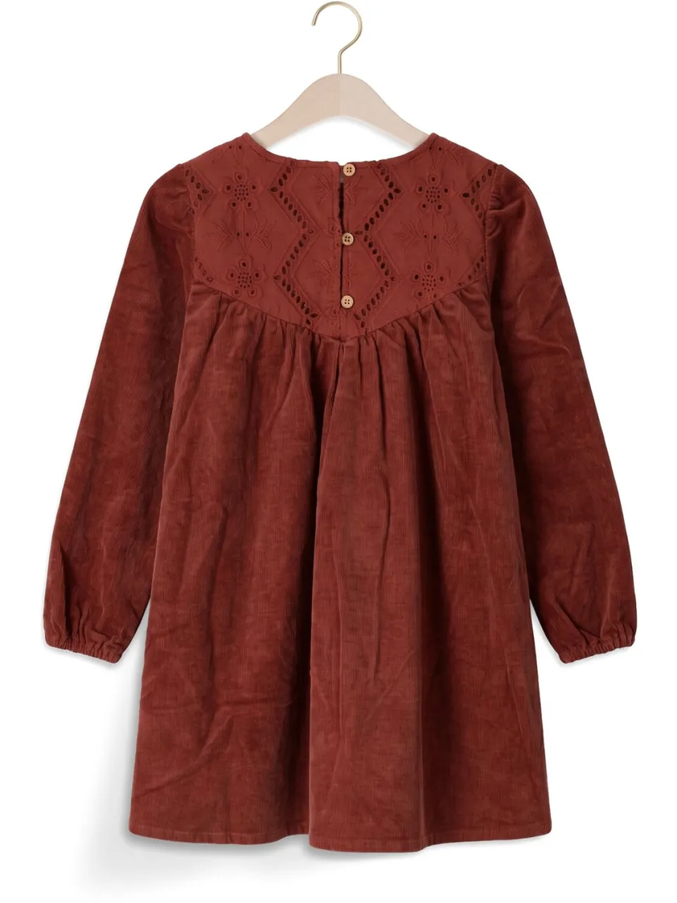 Lil' Atelier Meisjes Jurken Nmfonellas Loose Cord Dress 1146-hc Lil - Bordeaux, foto 2