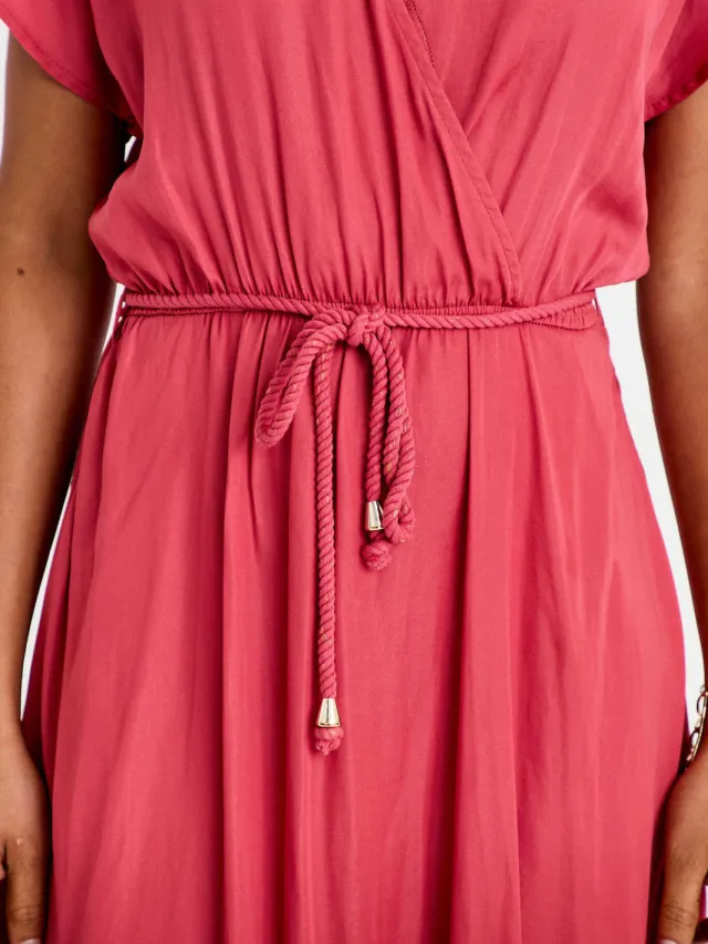 Cache Cache midi jurk roze, foto 5