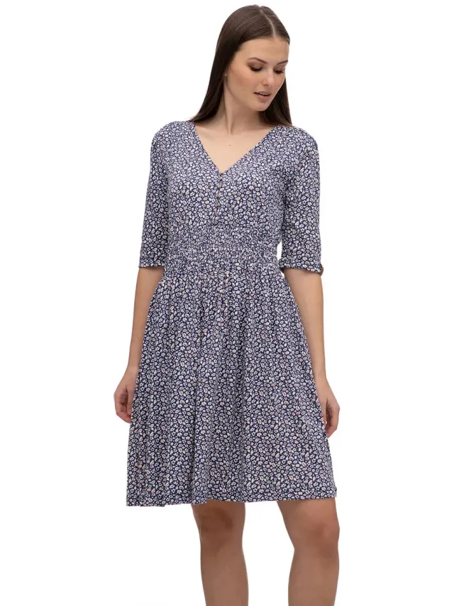 Damesjurk Ragwear Twistty marine