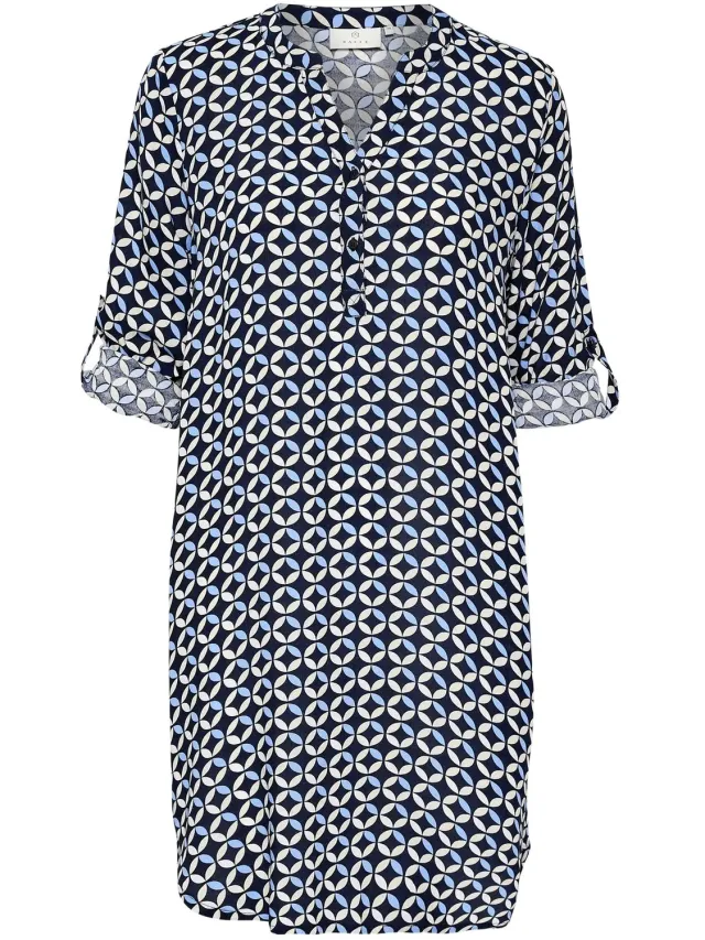Kaffe Dameshemdjurk KAFFE KAIda graphic retro print