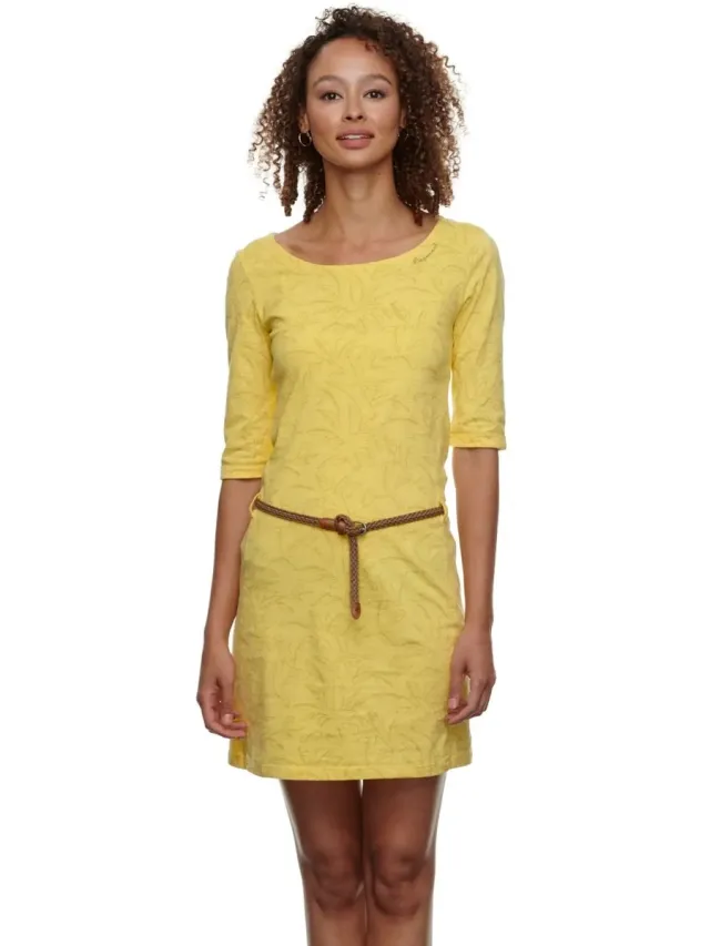 Ragwear Damesjurk Ragwear Tamy A geel