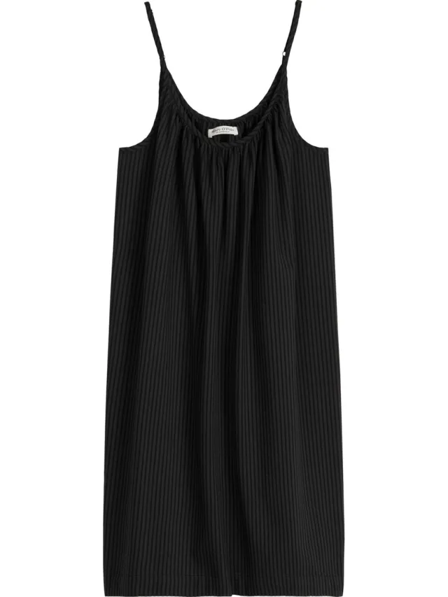 Marc O'Polo Vrouwen Strand jurk Abstract Floral zwart, foto 2