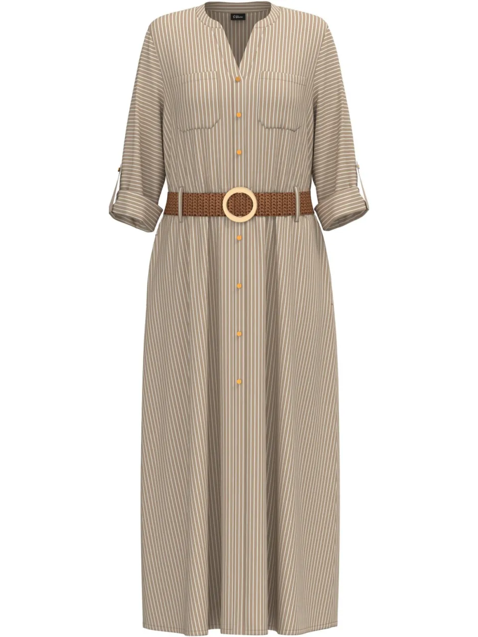 s.Oliver blousejurk beige, foto 3