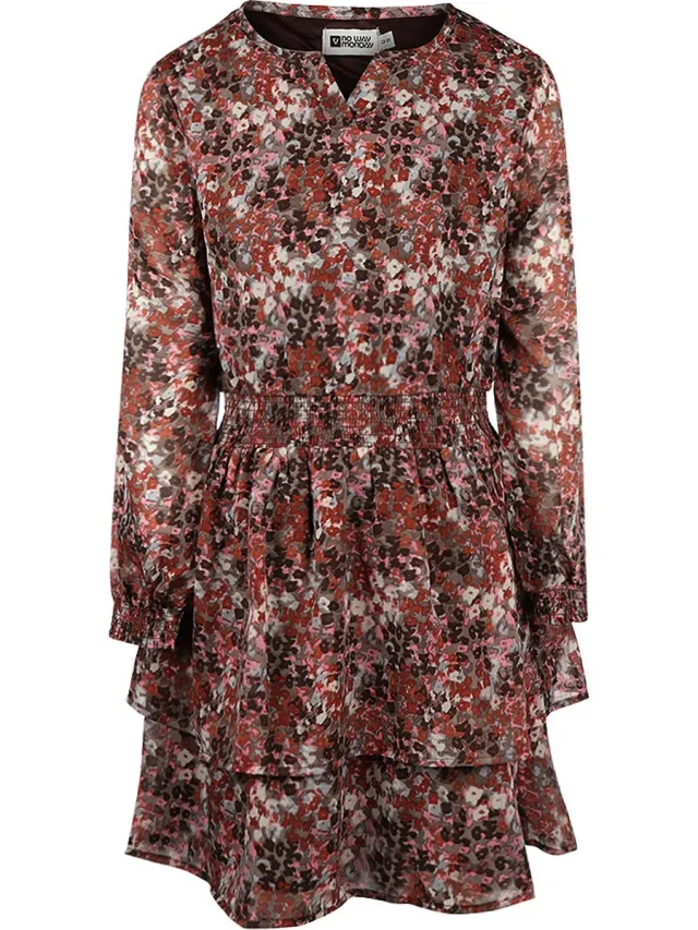 No Way Monday Q-girls 3 Meisjes Jurk Multi colour