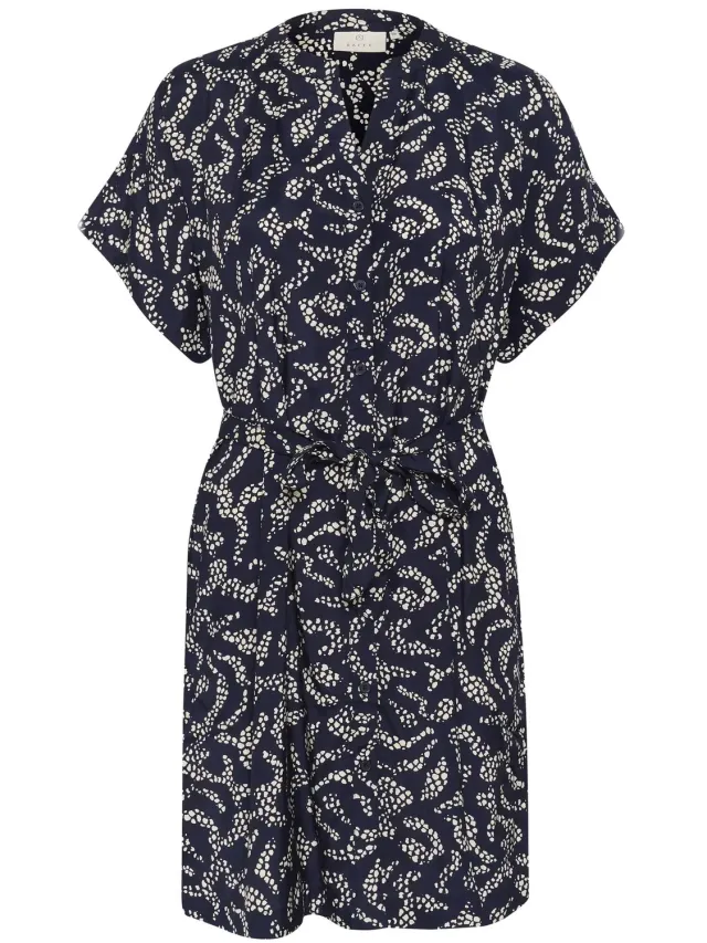 Kaffe Dameshemdjurk KAFFE Barton Blauw