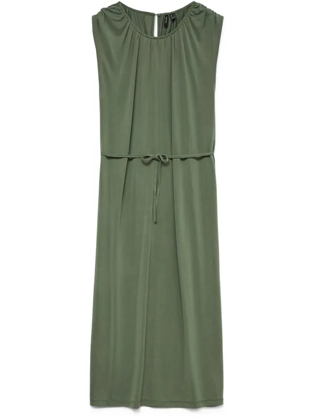 Vero Moda VMFILLI SL 7/8 DRESS JRS - Dames - Mini jurken Laurel Wreath