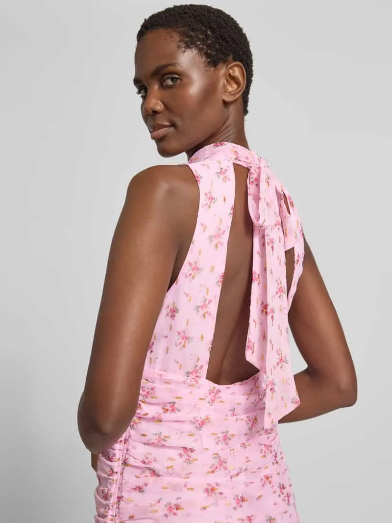NEO NOIR Maxi-jurk met bloemenprint model 'Dori' roze, foto 5