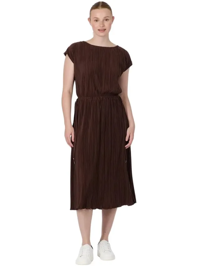 Ragwear Damesjurk Ragwear Galit donkere choco