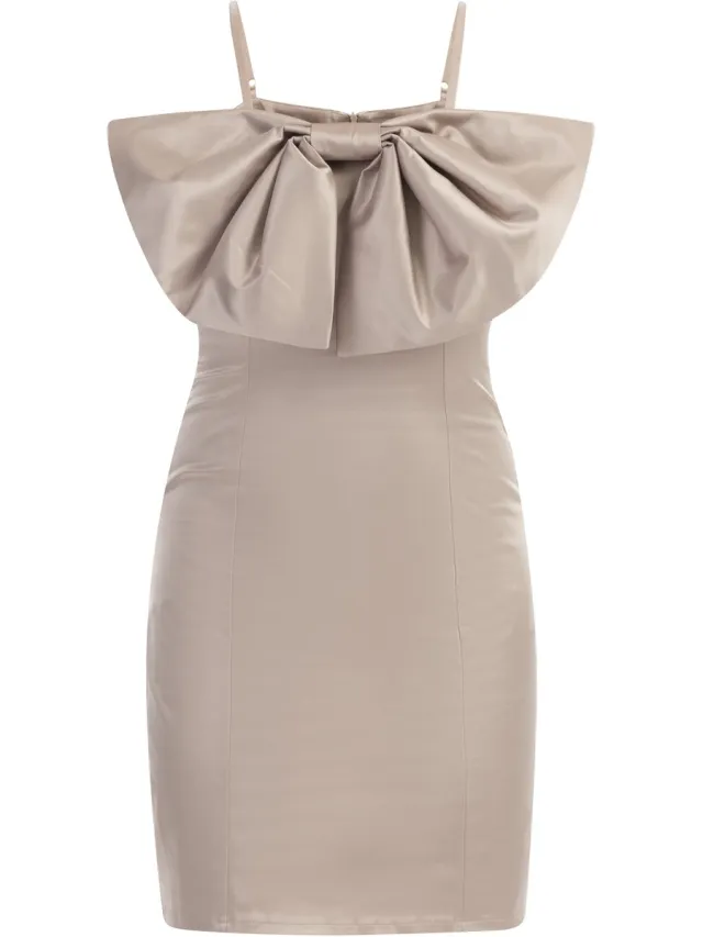 Faina Slipdress mini beige
