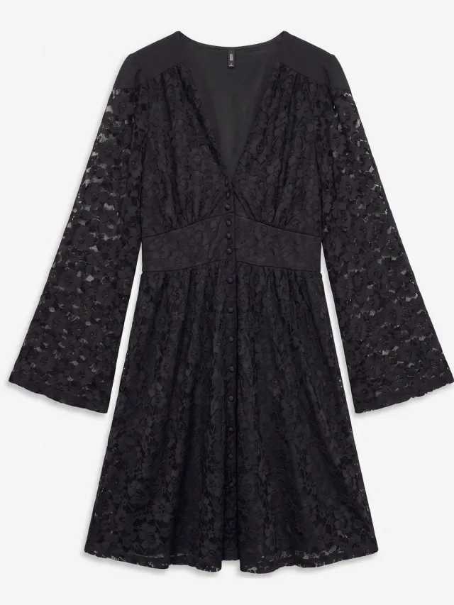Vero Moda Jurk VMDEA Midi-jurk Black 1