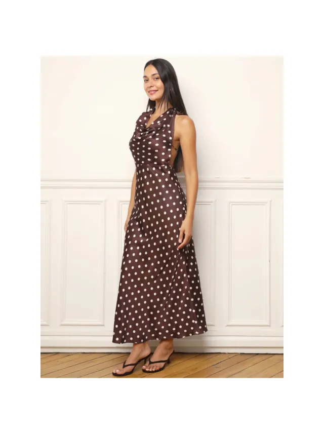 La Modeuse Jurk La Modeuse 79307_P188677 Bruin