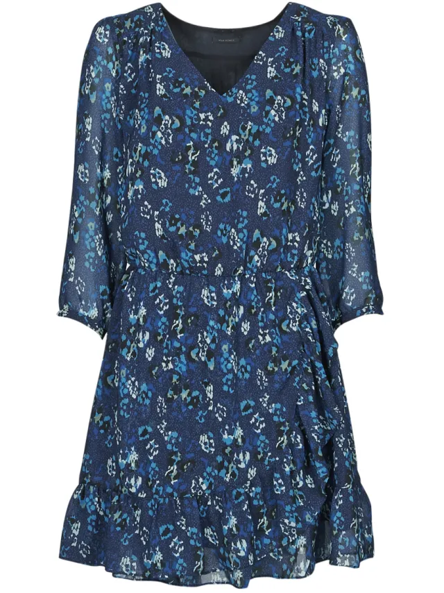 Ikks Korte Jurk Ikks BS30055 Blauw