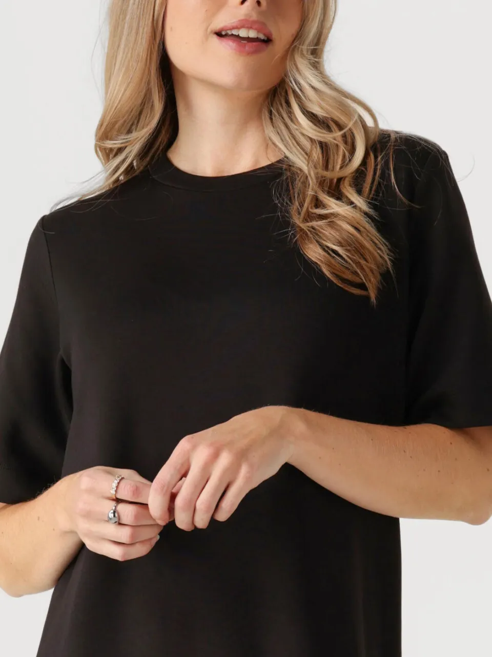 InWear Dames Jurken Laicentiw Vincent Plisse Dress - Zwart, foto 2