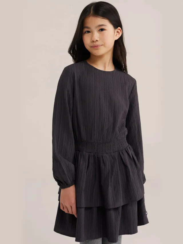 WE Fashion korte jurk antraciet