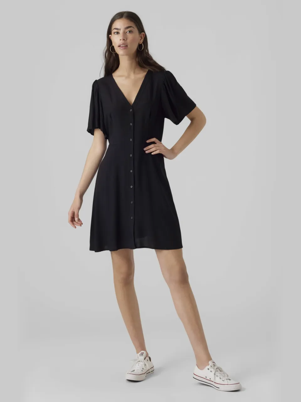 Vero Moda Jurk zwart Black