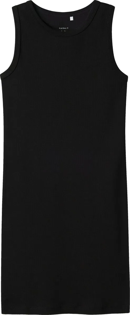 NAME IT NKFNAKAL SL SLIM DRESS NOOS - Meisjes - Jurk Black