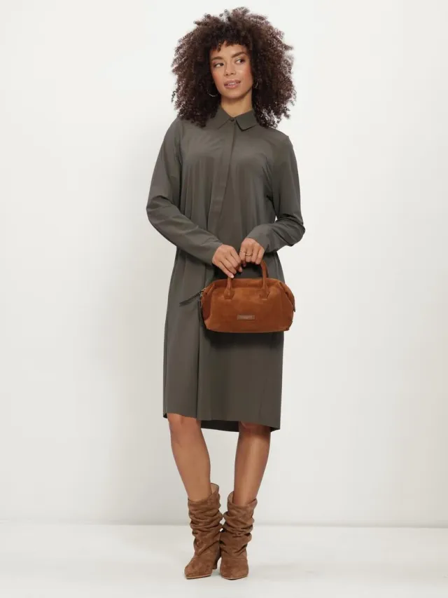 JapanTKY JAPAN TKY Riku Dames - Jurk - Khaki