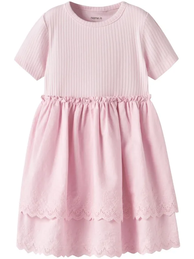 NAME IT Jurk biologisch katoen Cradle Pink