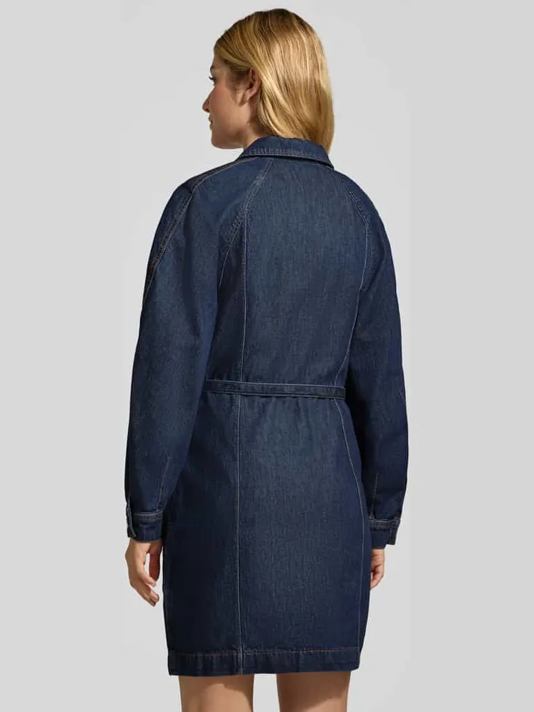 MSCH Copenhagen Mschsana Lis denimjurk donkerblauw, foto 3