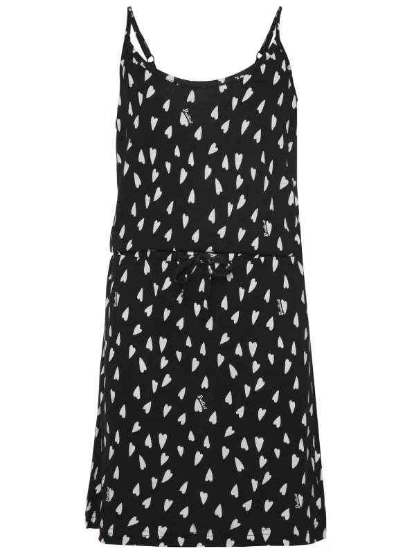 Protest Prtjasmin Casual jurk meisjes 128 Zwart dessin