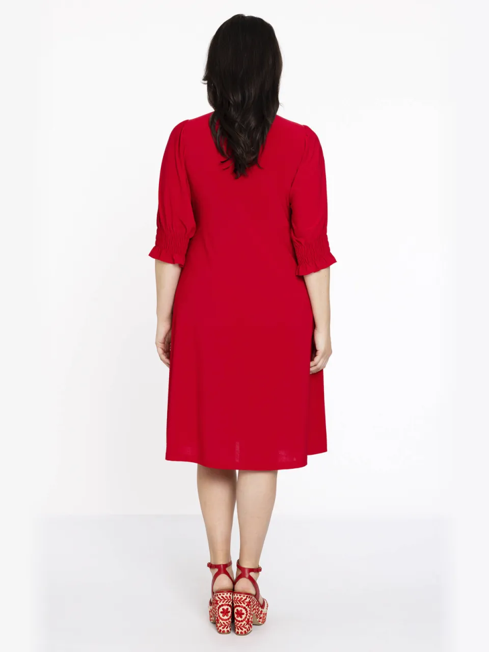 Yoek DOLCE blousejurk rood, foto 4
