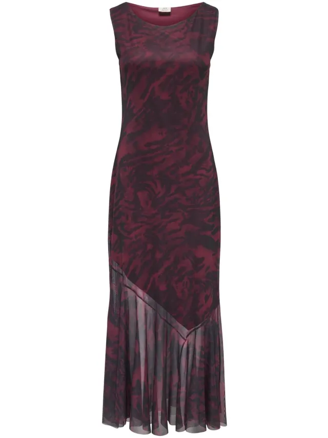 JDY Asymmetrische jurk JDYMONE Midi-jurk Windsor Wine 1