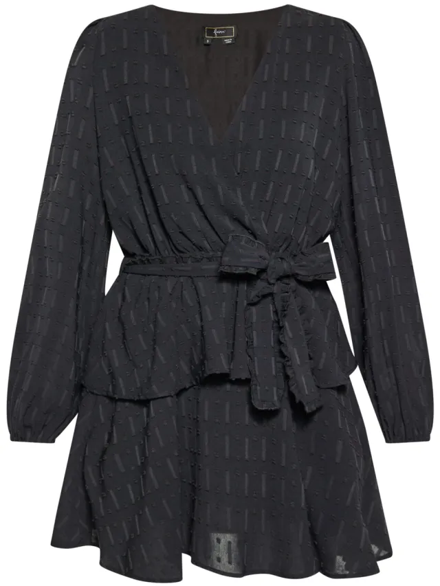 Faina Jurk Dames zwart, foto 2