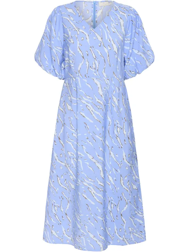 Kaffe Damesjurk KAFFE Hannah Midi Blauw
