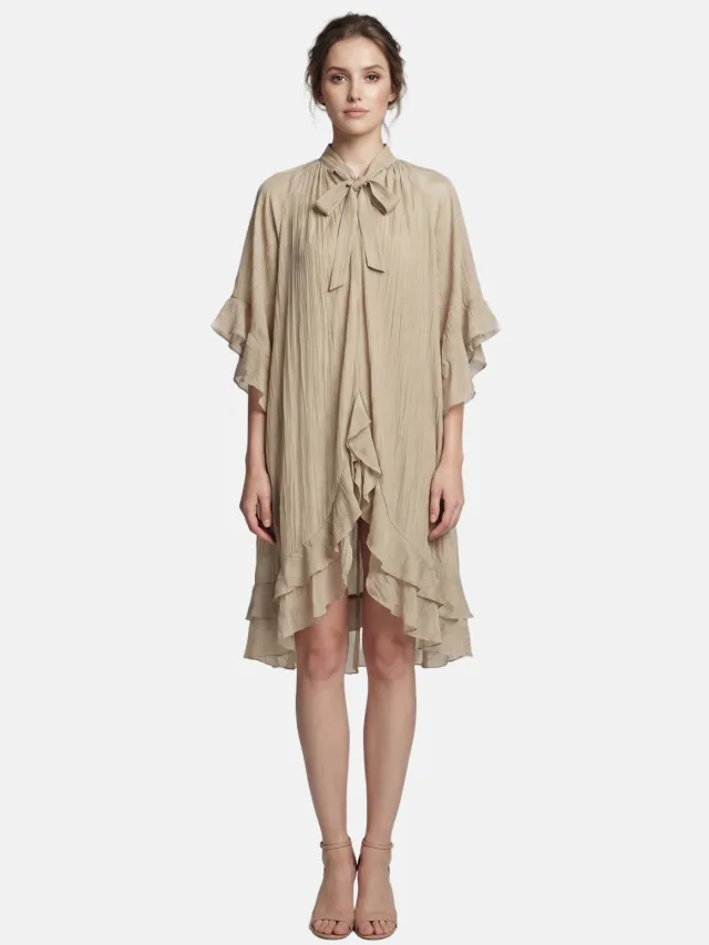 Roberta Rossi Jurk Women Cognac