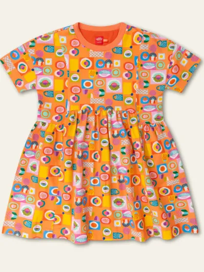 Oilily Dots jurk veelkleurig