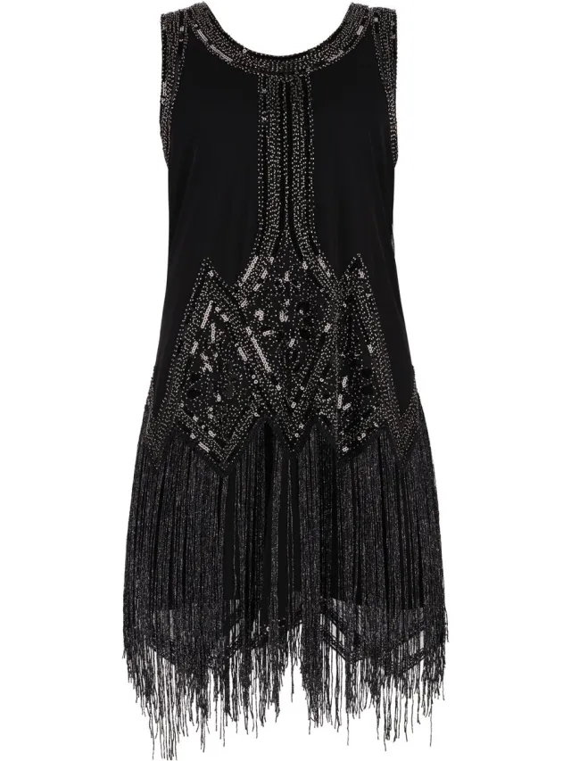 NAEMI Kleid Schwarz