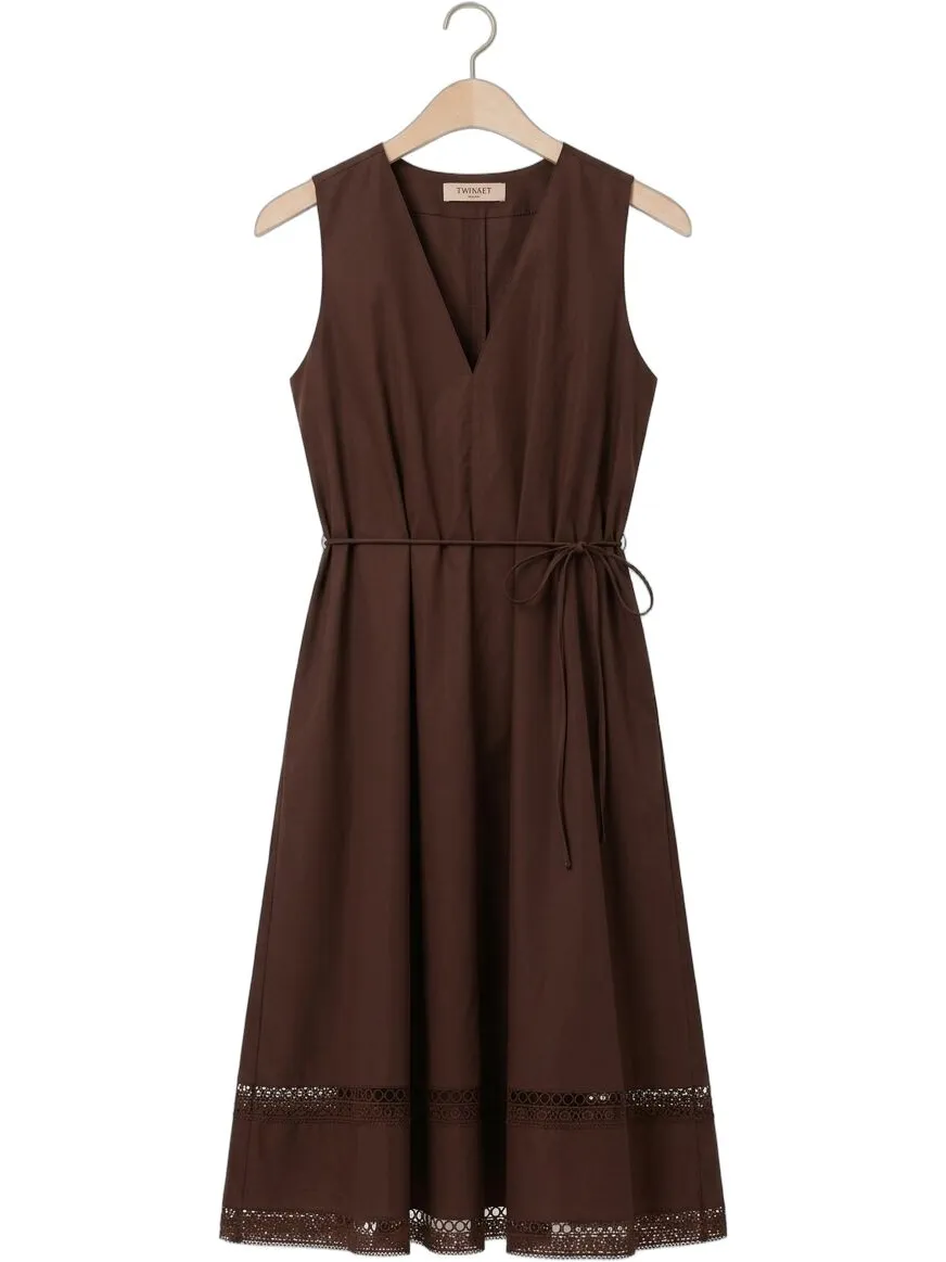 TWINSET MILANO Dames Jurken 261tt2250 - Bruin, foto 2