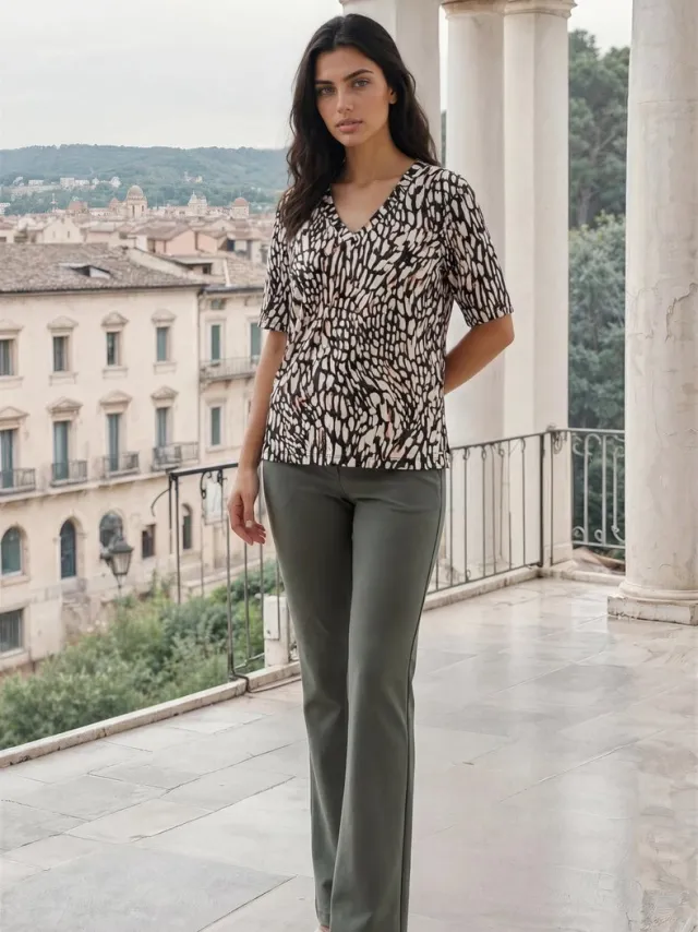 Mi Piace Travel Jurk Uni 2327 Deep Depth - Maat : Groen