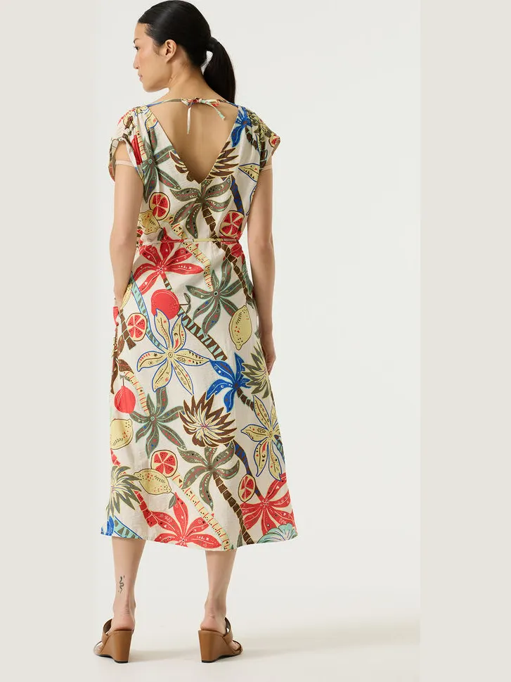 Garcia Jurk met print wit, foto 2