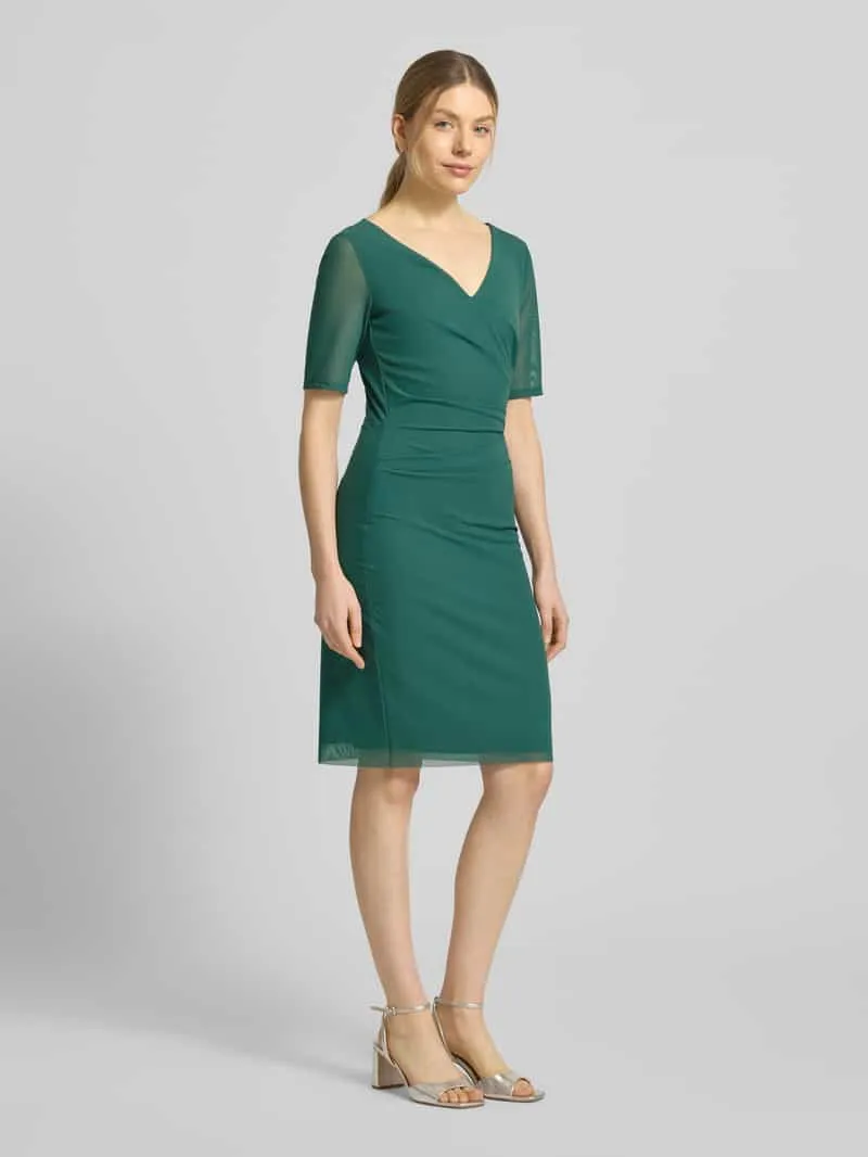 Vera Mont Midijurk in semitransparant design donkergroen, foto 3