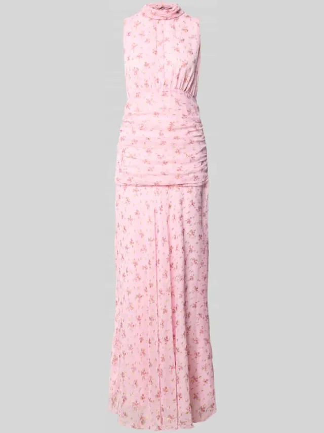 NEO NOIR Maxi-jurk met bloemenprint model 'Dori' roze, foto 2