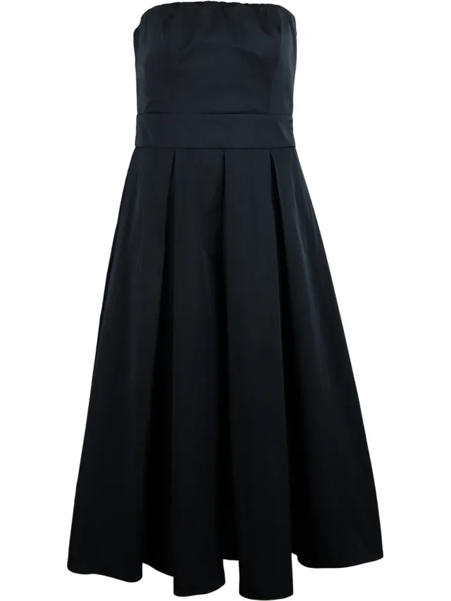 Twin Set Twinset - zwarte strapless jurk - maat 38 (IT44)