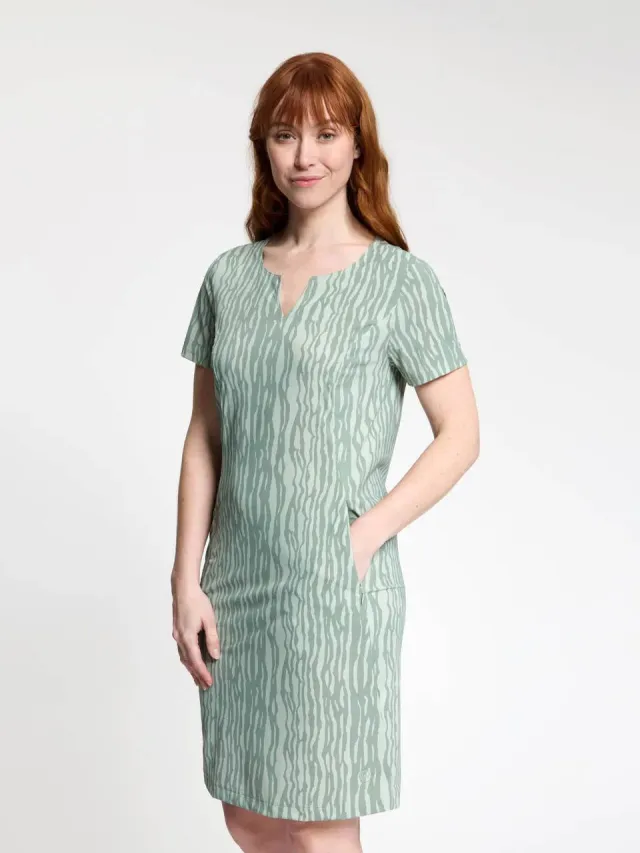 ANWB Trixie Traveljurk print dames Groen