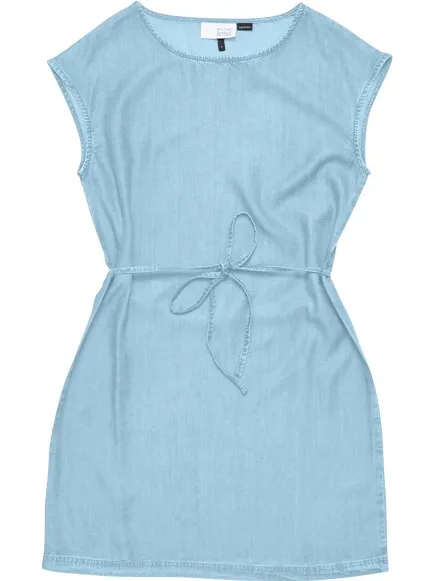 Mazine Women's Sleeveless Denim Dress - Jurk, blauw