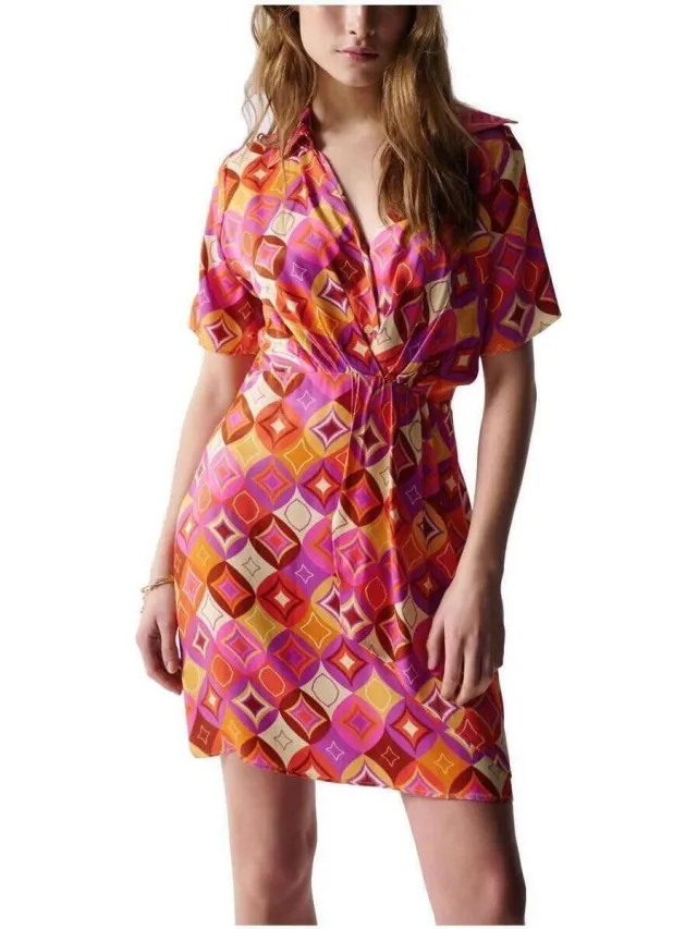 Salsa Korte Jurk Salsa 21005922 620 Multicolour