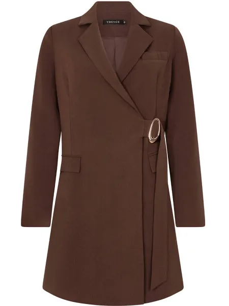 Ydence Dress Carmel jurk bruin, foto 2