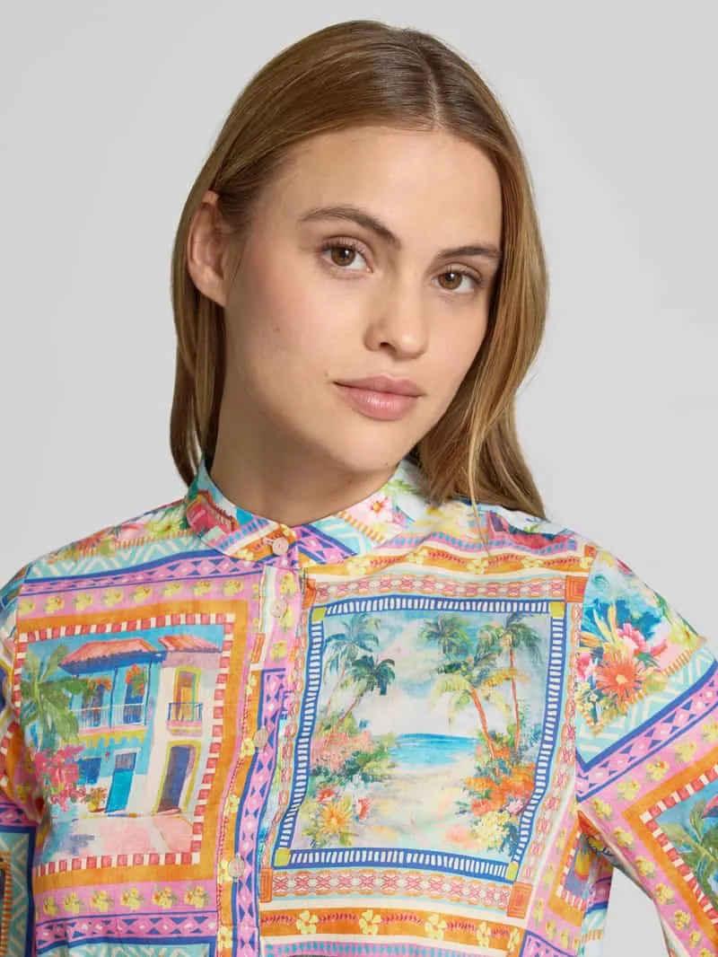 Emily Van den Bergh Kniellange jurk van puur viscose lichtgroen, foto 5