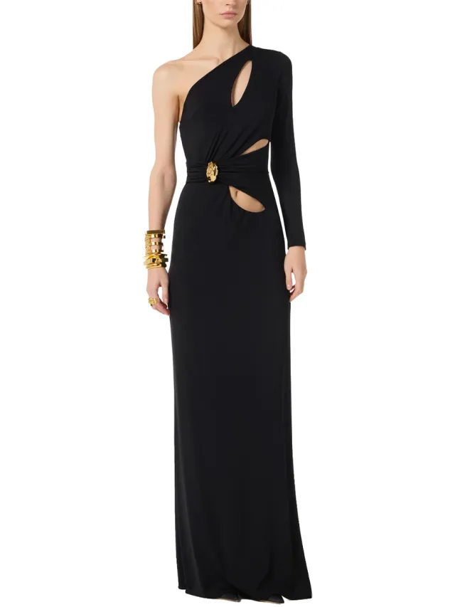 Elisabetta Franchi Lange Jurk Elisabetta Franchi abr2561e2-110 Multicolour