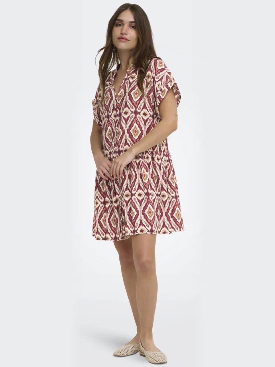 Only blousejurk met print - meerkleurig multi, foto 3