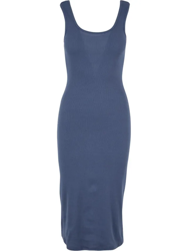 Urban Classics Dames/Dames Ribjurk (Vintage Blauw)